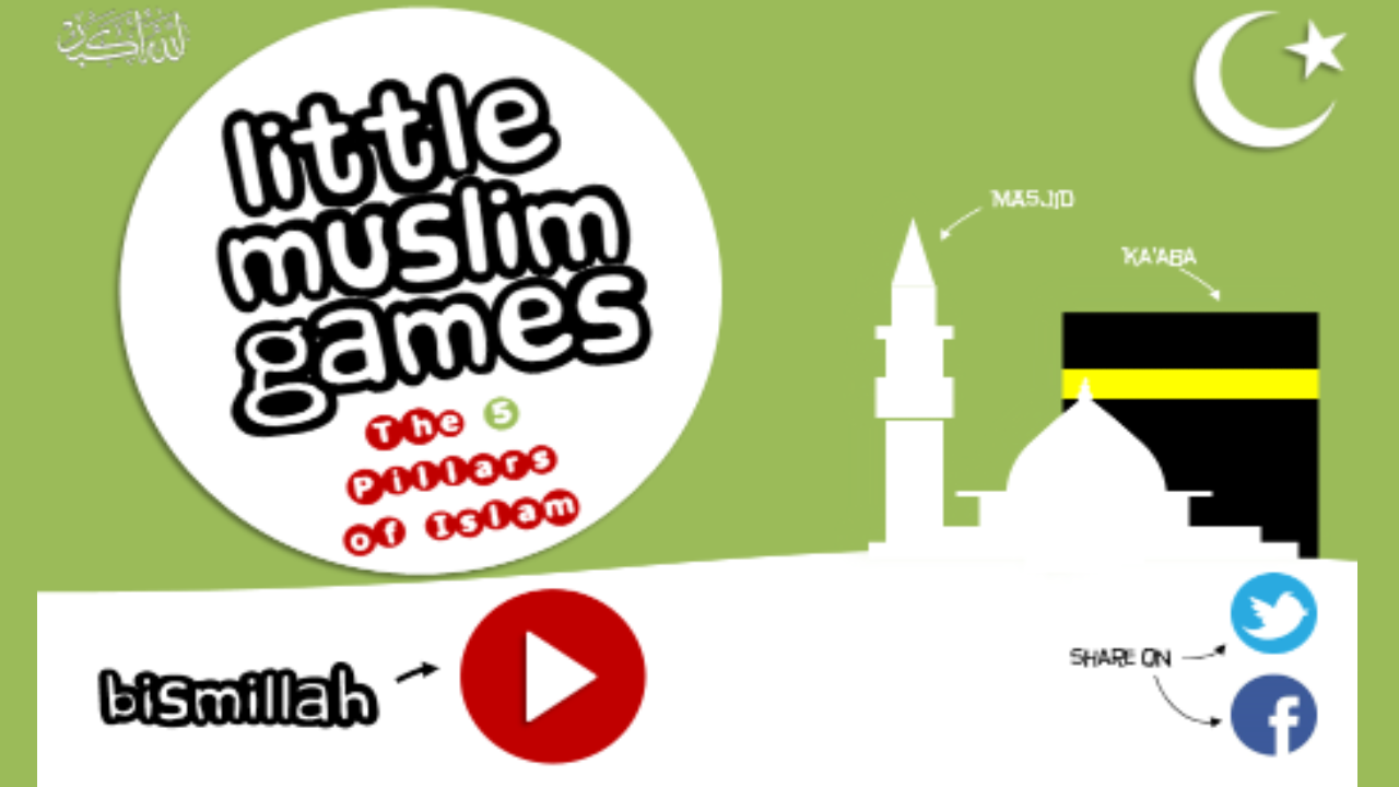 Android application Little Muslim Games screenshort