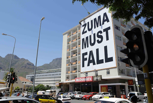 Zuma must fall - who paid for this?