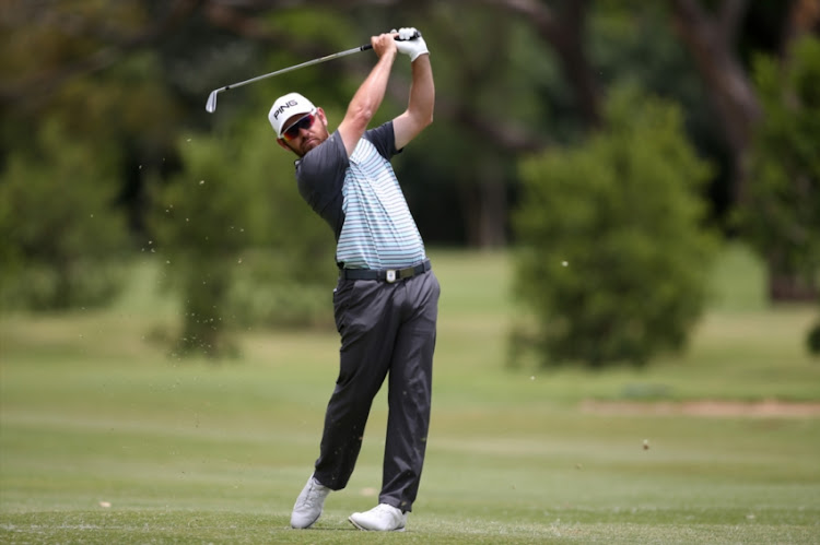 Louis Oosthuizen of South Africa during day 1 of the SA Open at Randpark Golf Club on December 06, 2018 in Johannesburg, South Africa.