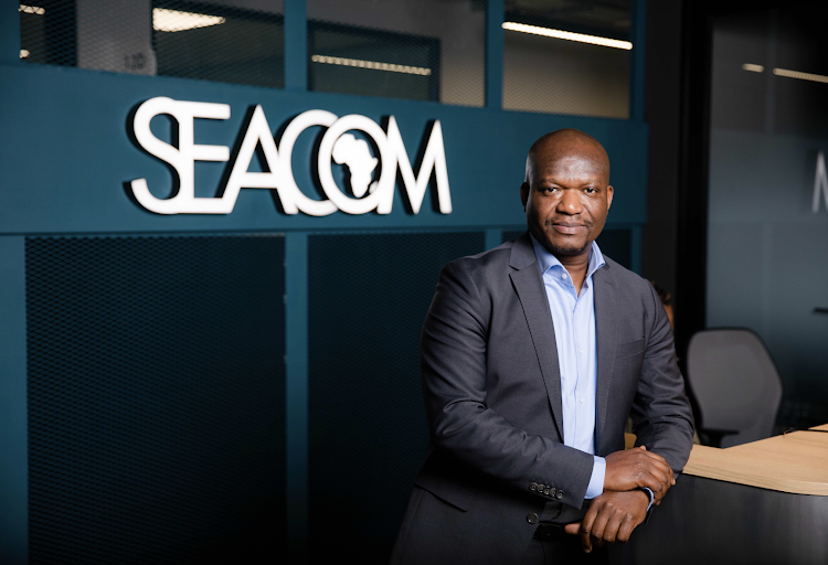 Alpheus Mangale, Seacom group CEO. Picture: SUPPLIED