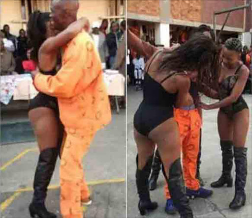 We are not strippers, says Busi Mahlangu‚ one of the scantily clad dancers who were photographed performing at Johannesburg Medium-B prison. Picture: SUNDAY WORLD