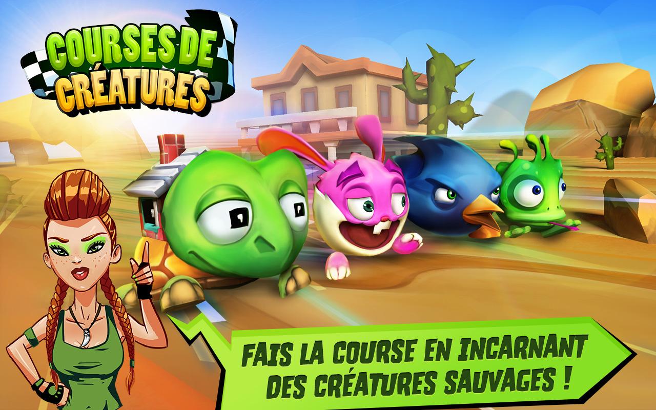 Android application Creature Racer screenshort