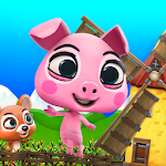 Adventure Pig Game: Battle Run Apk