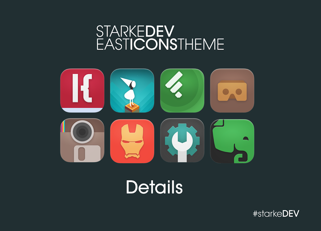    East Icons Theme- screenshot  