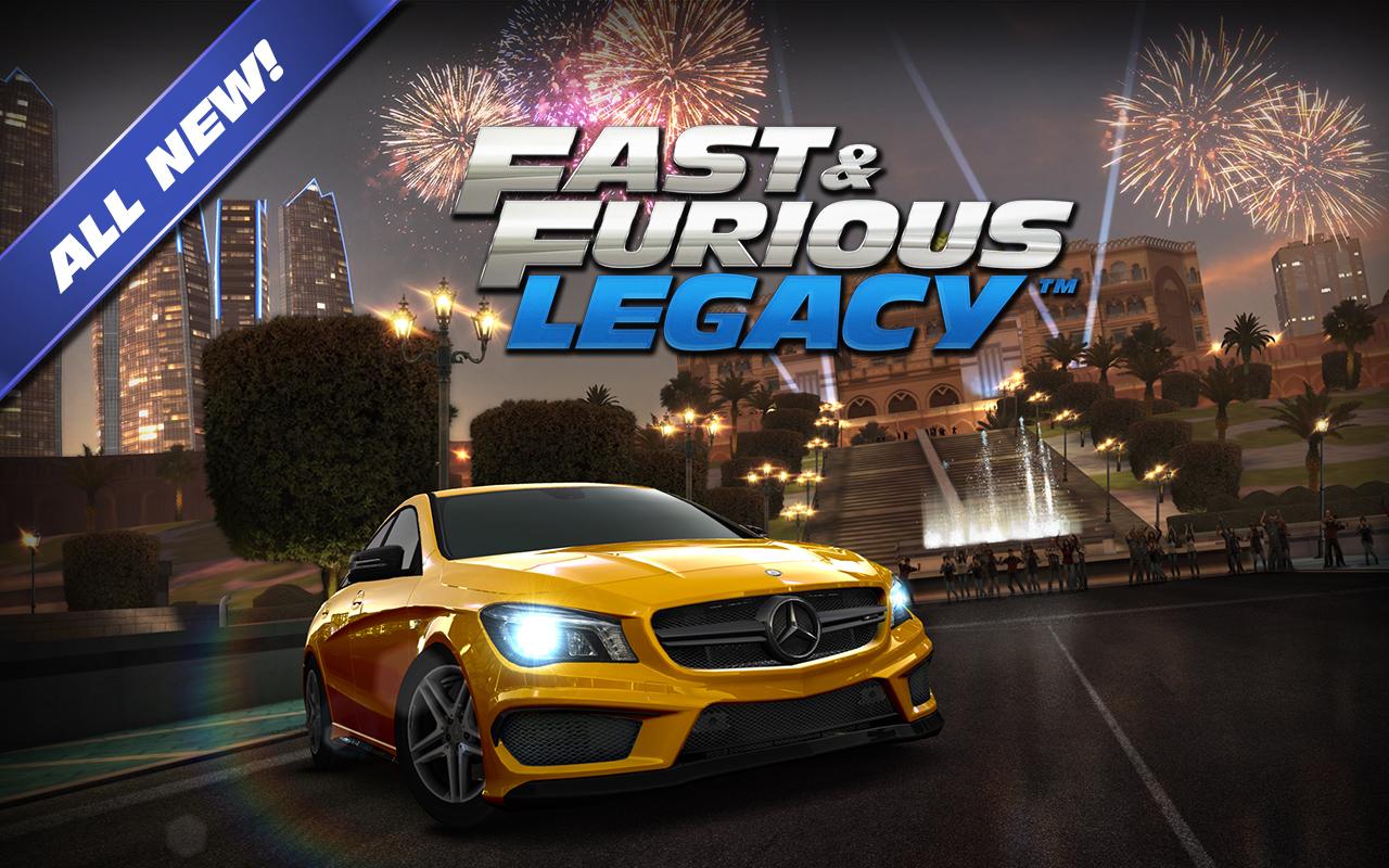 Android application Fast &amp; Furious: Legacy screenshort