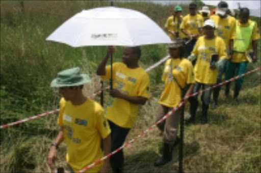 PROTECTING NATURE: The World Wetlands Day celebrations were hosted by the City of Johannesburg in partnership with national and provincial governments. Pic. Mohau Mofokeng. 31/01/08. © Sowetan.