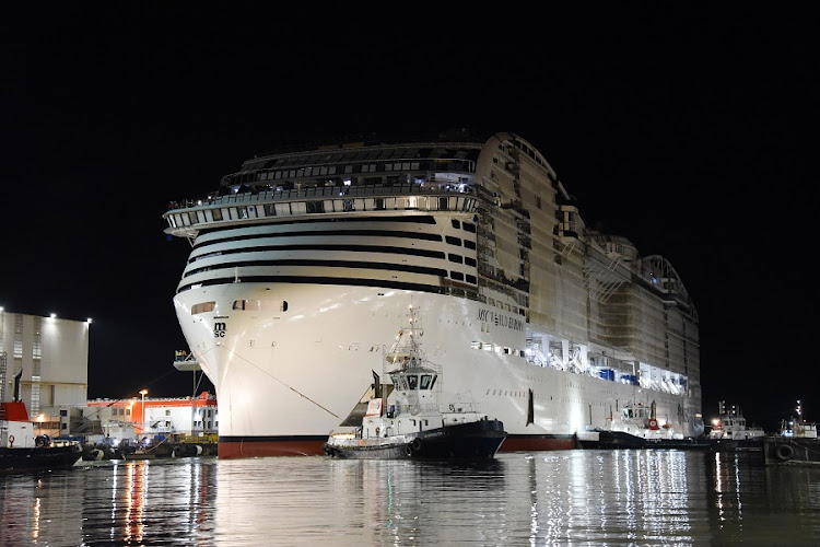 The 22-deck MSC Europa, launching in August, is four decks higher than the current size leader in the cruise world.