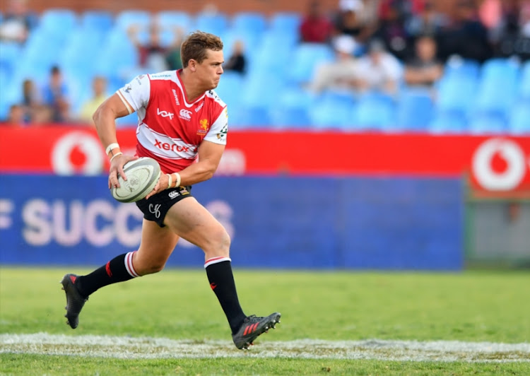 ANDRIES COETZEE of the Lions during the Currie Cup match between Vodacom Blue Bulls and Xerox Golden Lions XV at Loftus Versfeld on September 01, 2018 in Pretoria, South Africa.