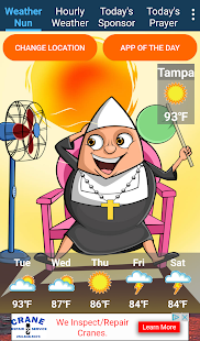 Weather Nun - Free Weather App screenshot for Android