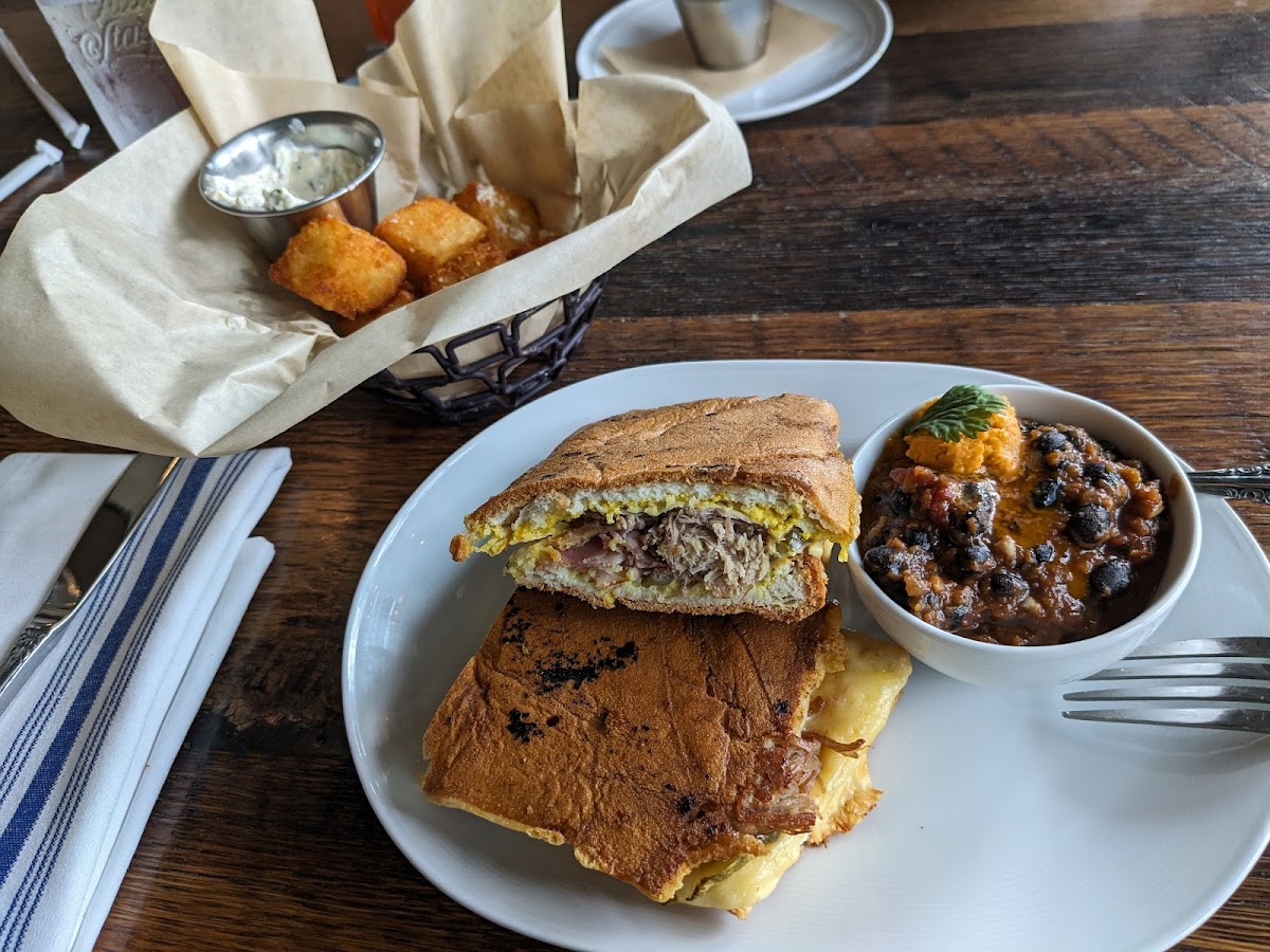 Cubano and tots!