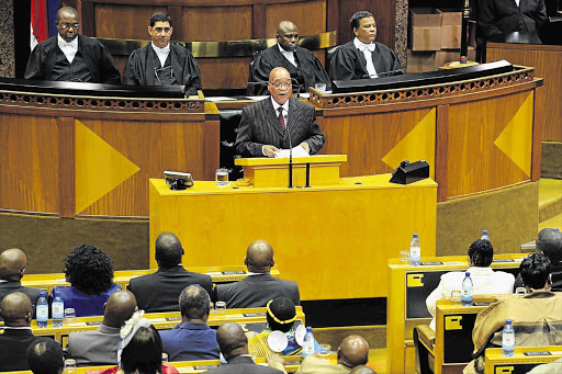 President Jacob Zuma's State of the Nation address