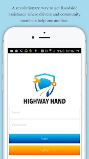 Highway Hand Roadside Assist Screenshot