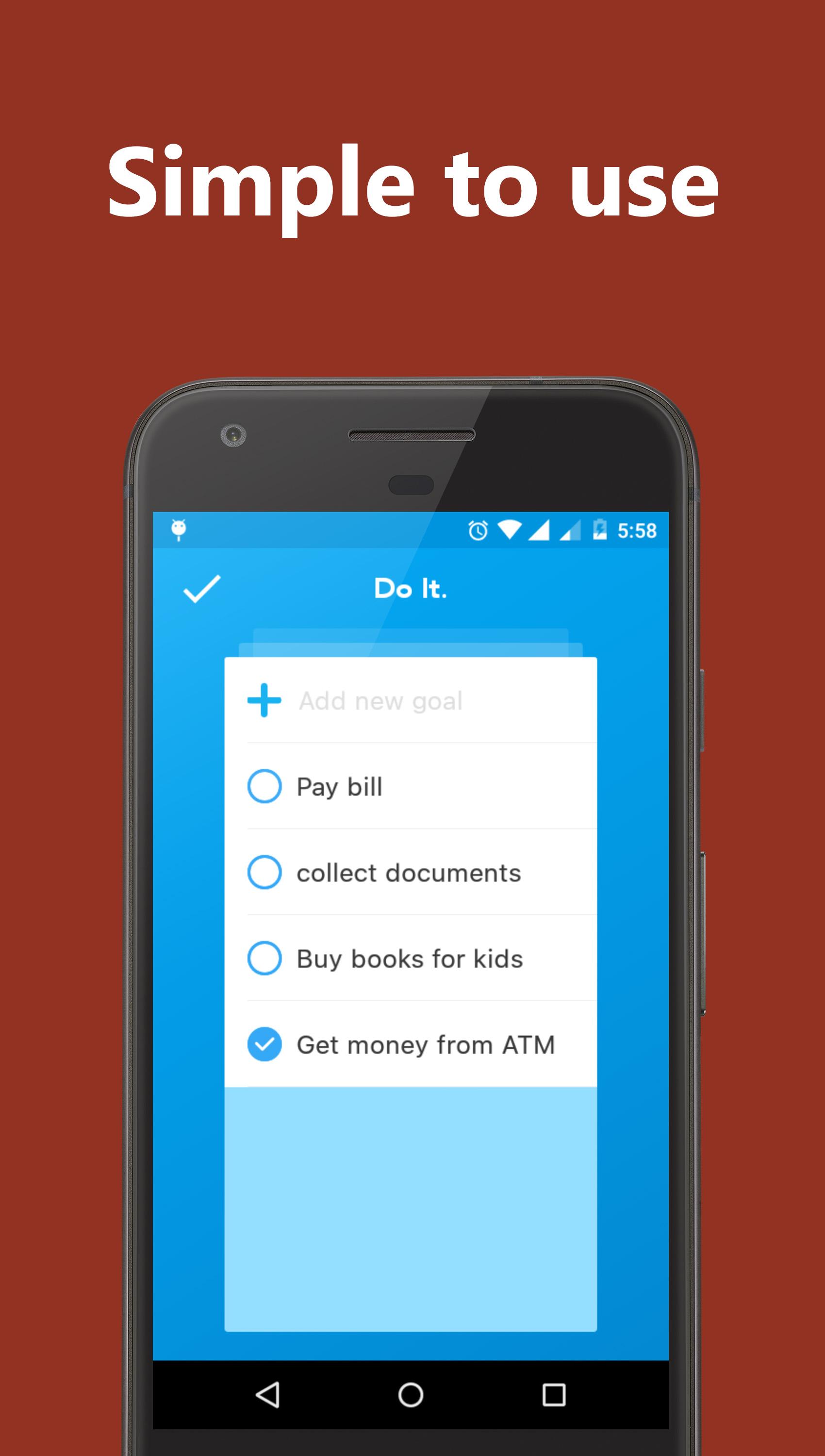 Android application To Do List - Reminders &amp; Tasks screenshort