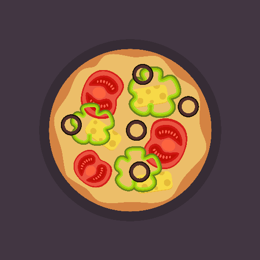 Android application Slice the Pizza screenshort