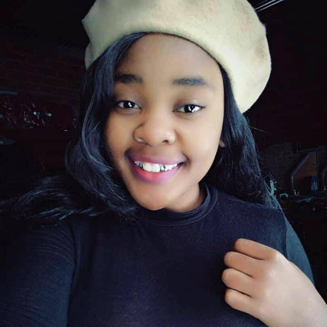 Naledi Lethoba, a student who was found murdered and mutilated in an open field in Dagbreek, Welkom, last month.