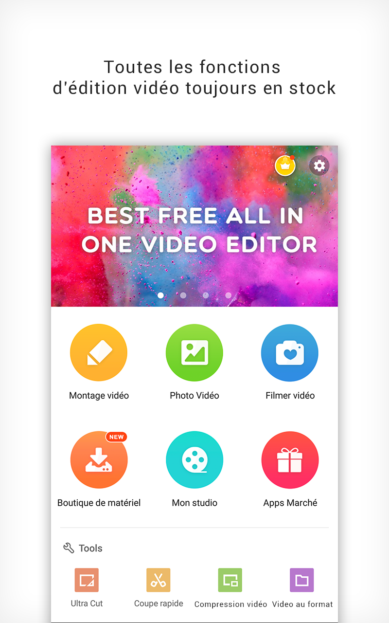 Android application Video Editor & Maker VideoShow screenshort