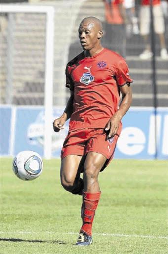 LAST CHANCE SALOON: Jomo Cosmos striker Siyabonga Nontshinga