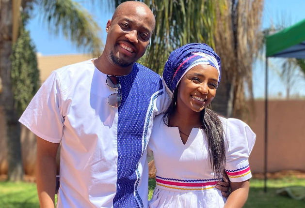 Nozi Langa Malao and her husband announced the arrival of their bundle of joy.