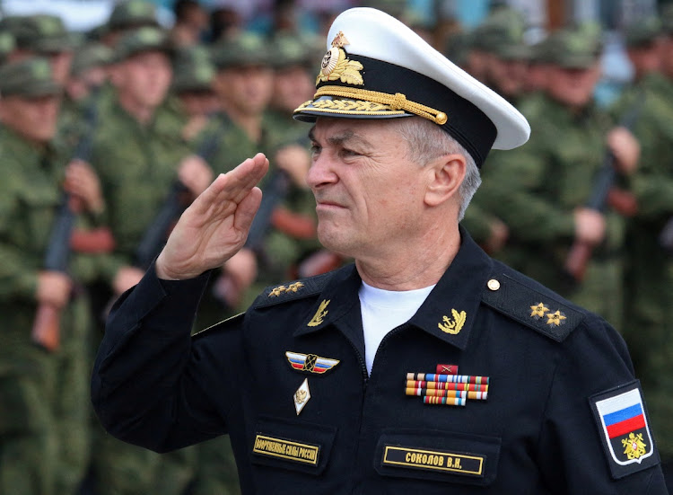 Commander Viktor Sokolov is one of two commanders wanted by the International Criminal Court over alleged war crimes in Ukraine. Picture: ALEXEY PAVLISHAK/REUTERS