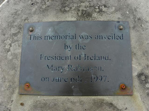 It is located here C6440 : Memorial, Greencastle © Copyright Kenneth Allen and licensed for reuse under this Creative Commons Licence . Submitted via Geograph