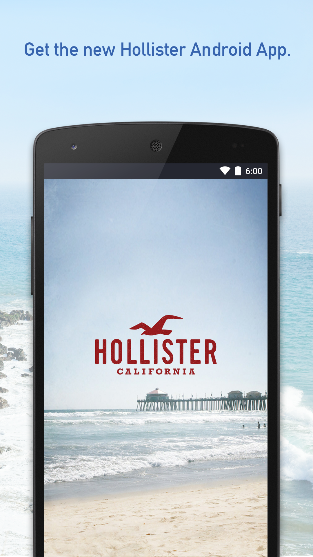 Android application Hollister Co. screenshort