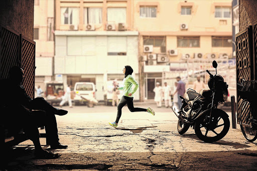 'UN-ISLAMIC': A scene from the Nike Middle East ad campaign filmed in Dubai in the United Arab Emirates.