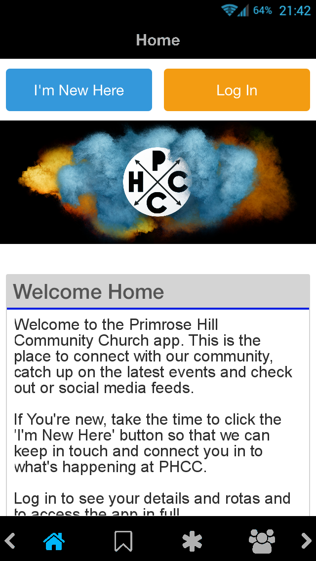 Android application PHCC Netherton screenshort