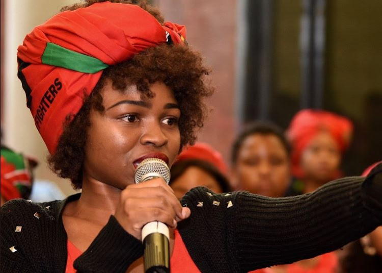 EFF MP Naledi Chirwa demanded a racial breakdown of SA's Covid-19 victims on Wednesday, causing an uproar in parliament's first sitting since the start of lockdown. File photo.