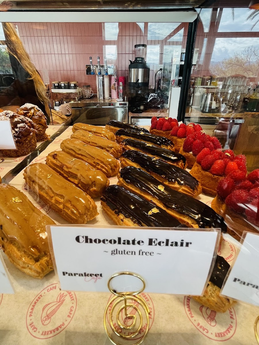 Gluten free eclairs