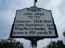 Governor, 1828-1830; state legislator; and Whig party leader. His grave is 400 yards W.Plaque via North Carolina Highway Historical Marker Program, and is used with their permission. Full page...