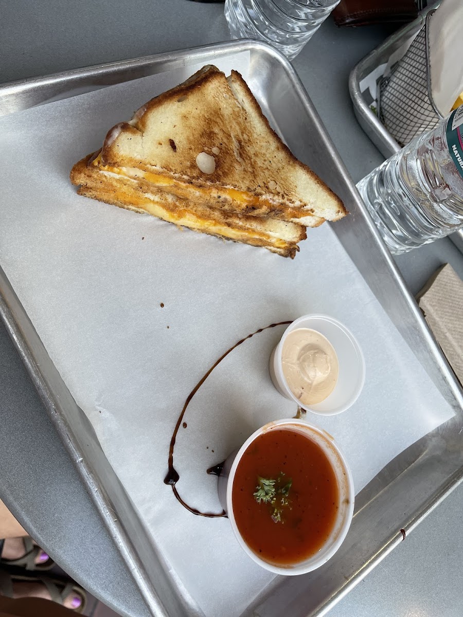 Gluten-Free Grilled Cheese at Grilled Cheese Gallery