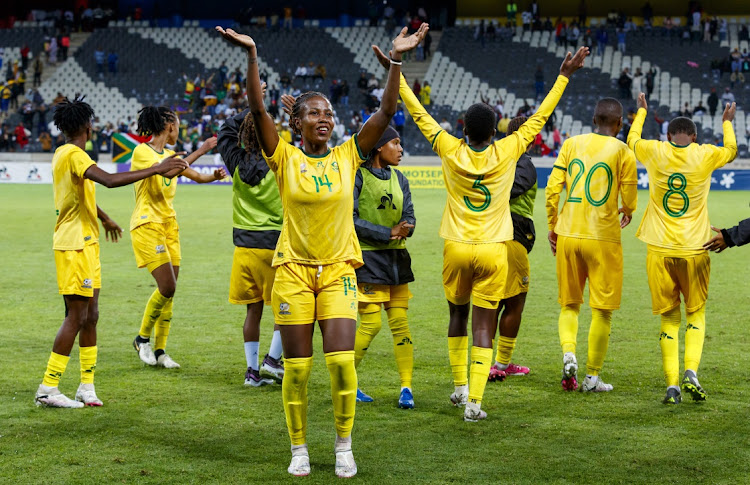 General Views during the 2024 Paris Olympic Games, Qualifier match between South Africa and Tanzania at Mbombela Stadium on February 27, 2024 in Nelspruit, South Africa.