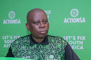 ActionSA leader Herman Mashaba. 