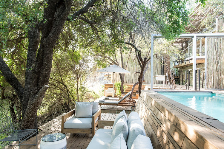 Lebombo Luxury Lodge & Safari on the picturesque banks of the N'wanetsi River in Singita Kruger National Park.