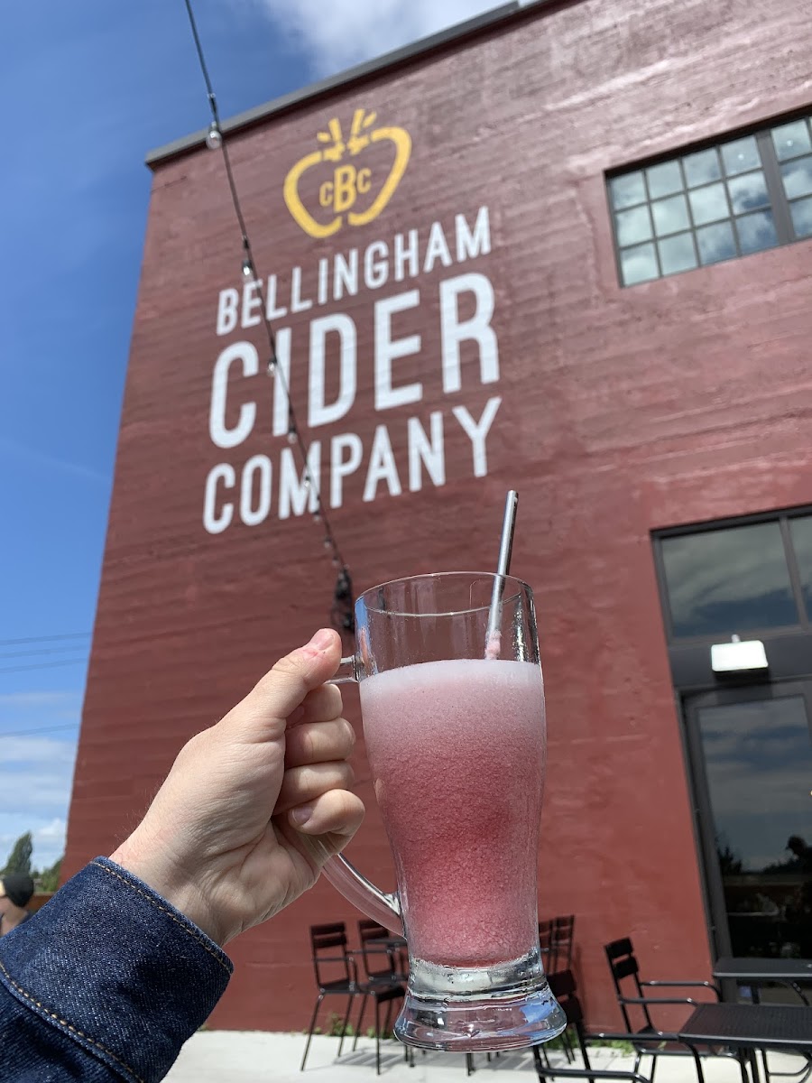 Cider slushie!