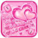 Glossy Pink Love Heart Keyboard Theme 10001001 APK Download