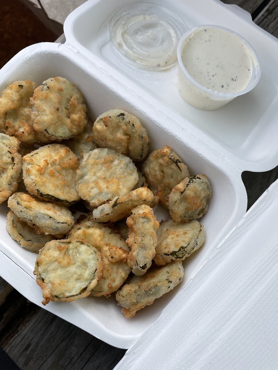 Gluten Free Fried Pickles