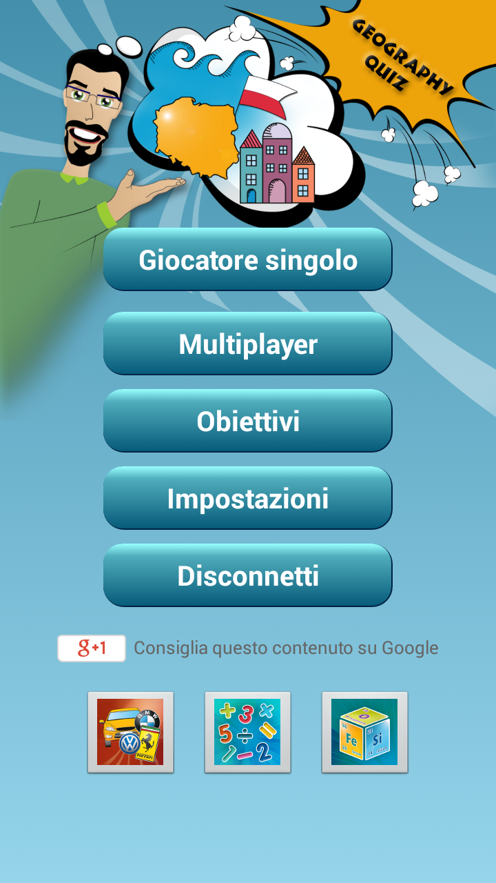 Android application Geography Quiz Full Version screenshort