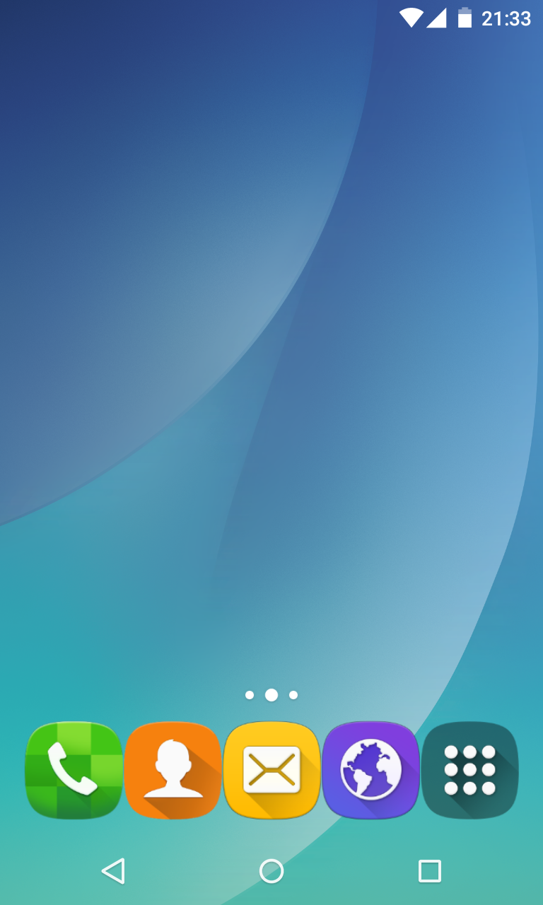 Android application Theme - Galaxy S6 screenshort