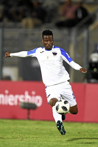 Thamsanqa Sangweni of Chippa United.