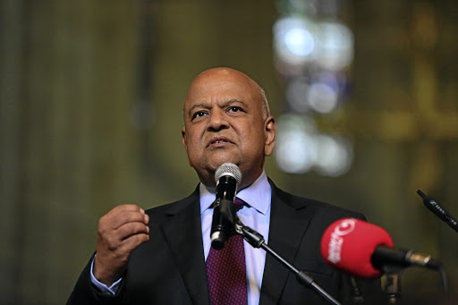 Public enterprise minister Pravin Gordhan.