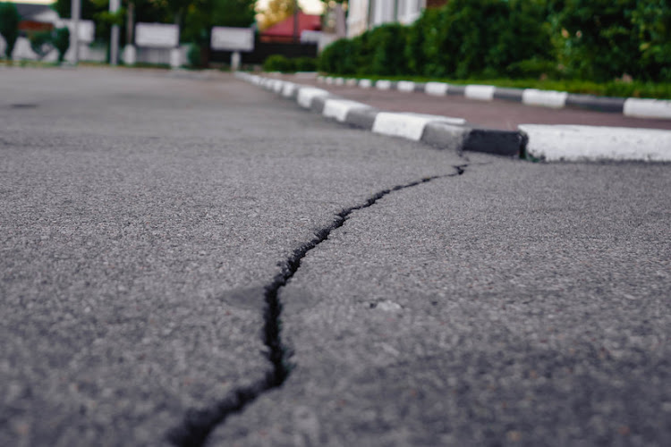 Gauteng residents were left shaken by a earthquake measuring 4.4 in magnitude at about 2.38am on Sunday. Stock photo.