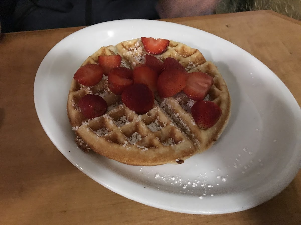 Gluten-Free Waffles at Mikki's Cafe