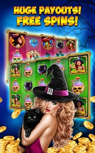 How to install Casino Slots Night of Witches lastet apk for bluestacks