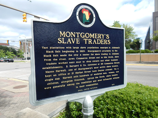 MONTGOMERY'S SLAVE TRADERS Vast plantations with large populations emerged in Alabama's Black Belt beginning in 820. Montgomery's proximity to the Black Belt made the city a center for slave...