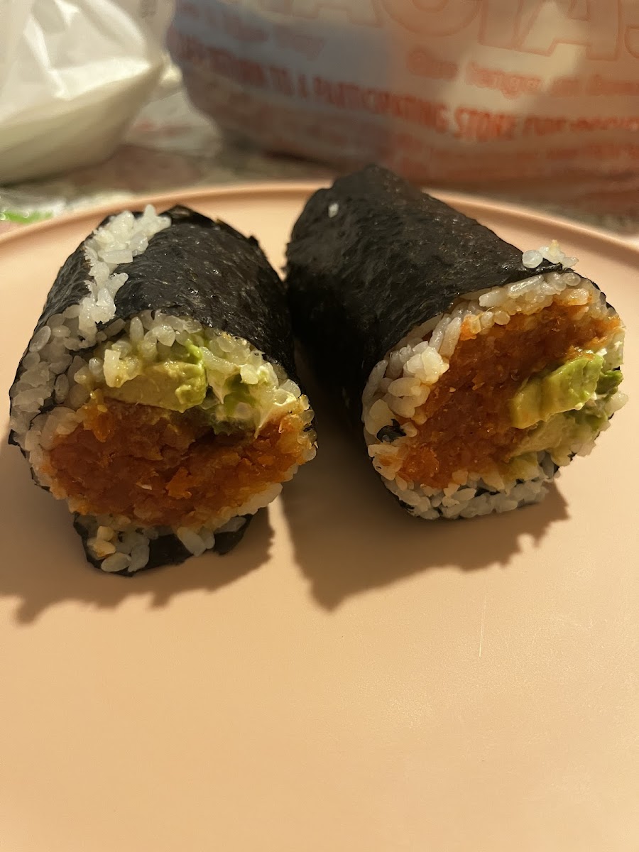 Spicy Tuna GF Sushi Burrito