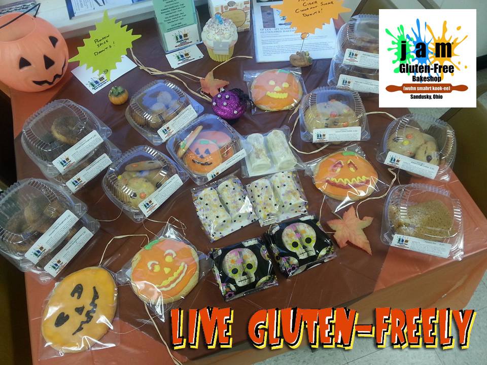 Halloween Treats that you don't have to be frightened of!
They're ALL Gluten-Free!!!