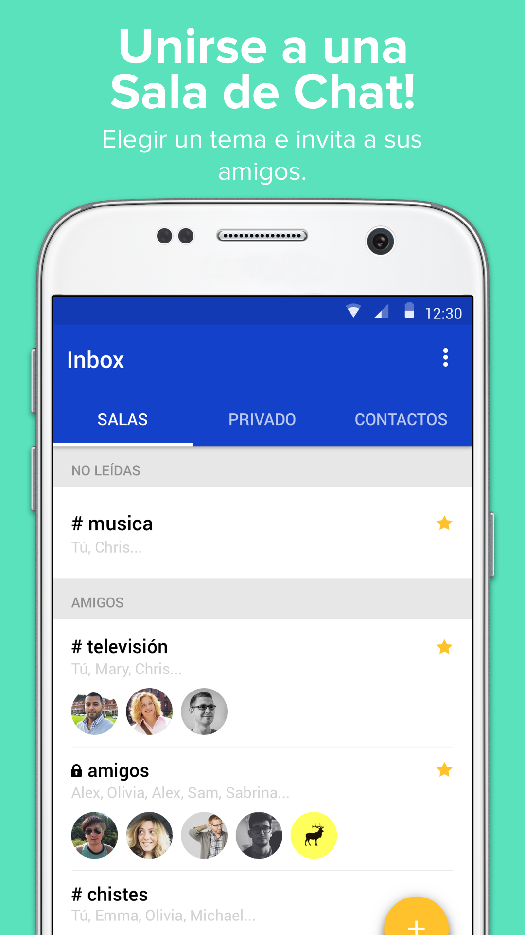 Android application Inbox Messenger screenshort