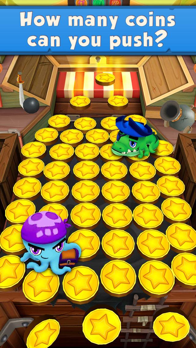 Android application Coin Dozer: Pirates screenshort