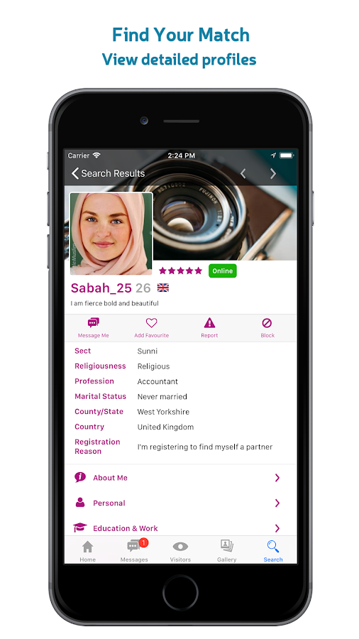 SingleMuslim — приложение на Android